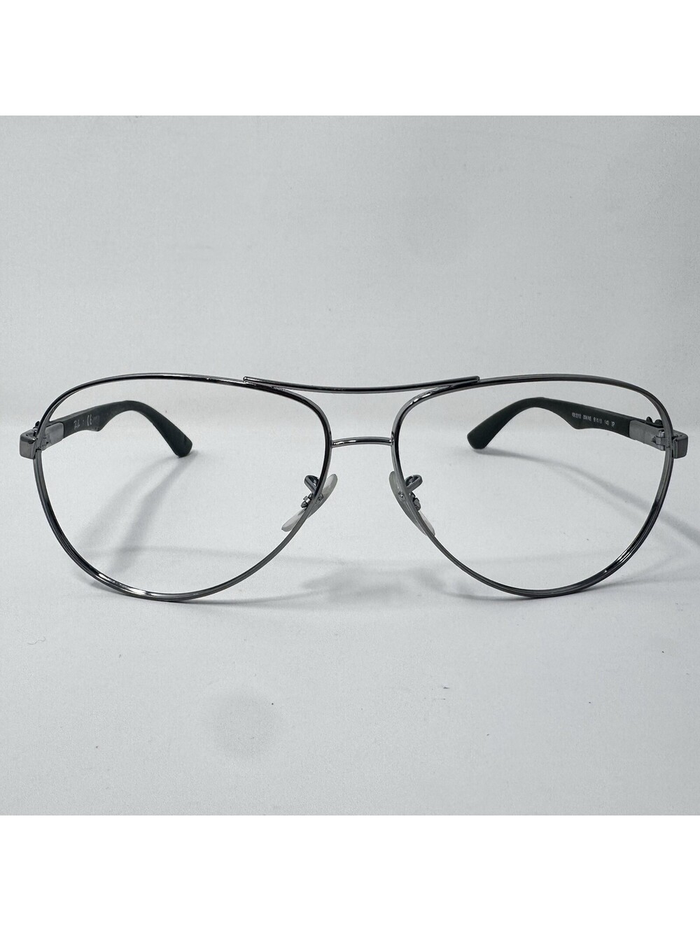 Ray-Ban RB3313 004/N5 Gunmetal Aviator Eyeglass Frames 61-13-140